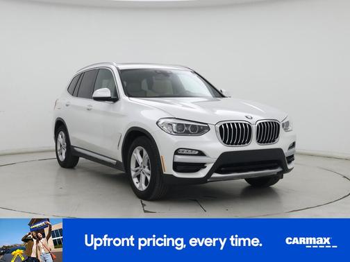 White 2019 BMW X3 XDrive30i