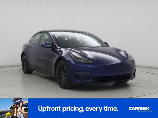 Blue 2023 Tesla Model 3 Performance