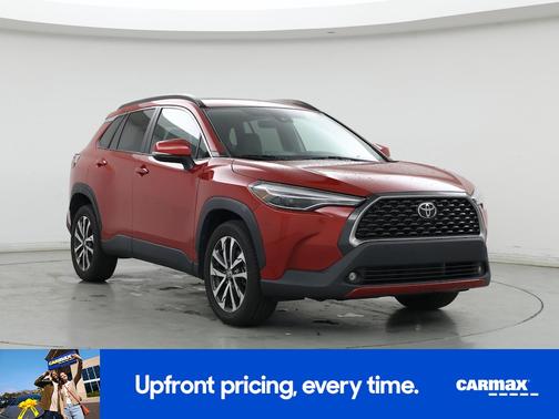 Red 2022 Toyota Corolla Cross XLE