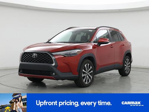 Red 2022 Toyota Corolla Cross XLE