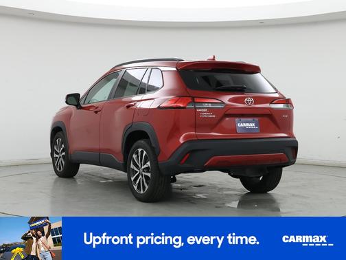 Red 2022 Toyota Corolla Cross XLE