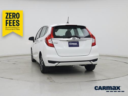 White 2018 Honda Fit EX-L