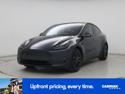 Gray 2024 Tesla Model Y Performance