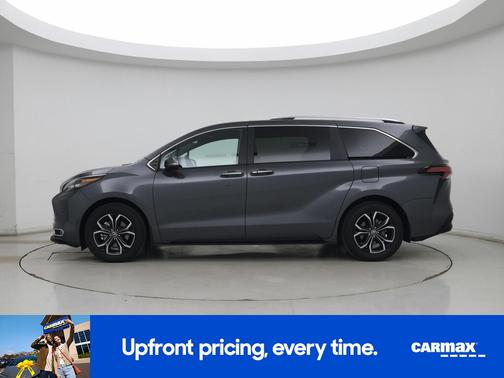 Gray 2025 Toyota Sienna Platinum