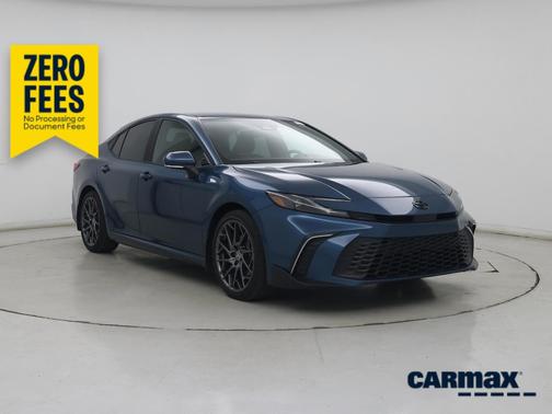 Blue 2025 Toyota Camry SE