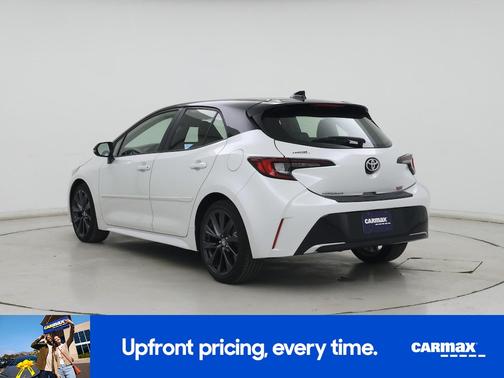 White 2024 Toyota Corolla Hatchback XSE