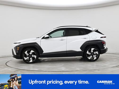 White 2024 Hyundai KONA Limited