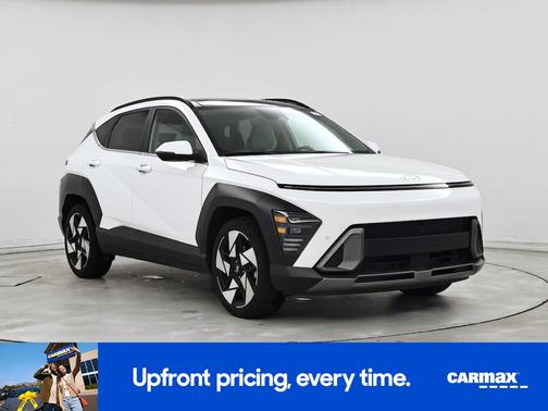 White 2024 Hyundai KONA Limited