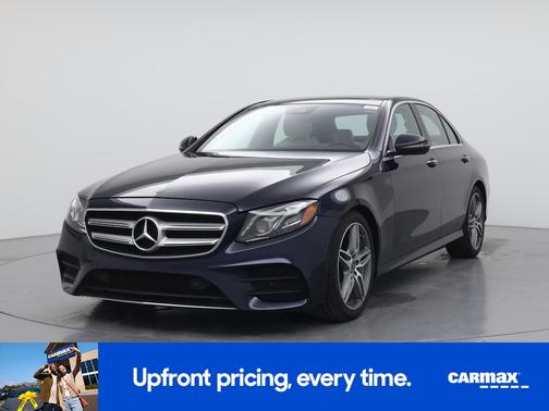 Blue 2018 Mercedes-Benz E-Class