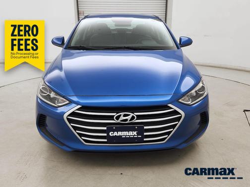 Blue 2017 Hyundai ELANTRA SE