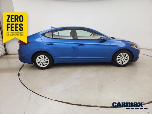 Blue 2017 Hyundai ELANTRA SE