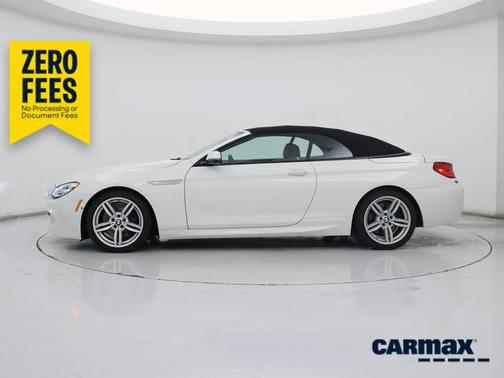 White 2017 BMW 650 I