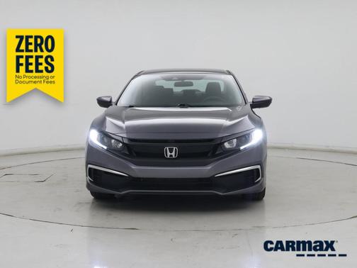 Gray 2021 Honda Civic LX
