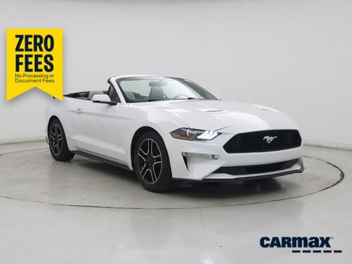White 2019 Ford Mustang Ecoboost Premium