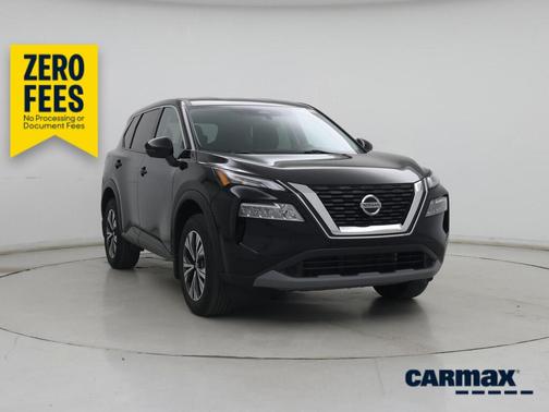 Black 2021 Nissan Rogue SV