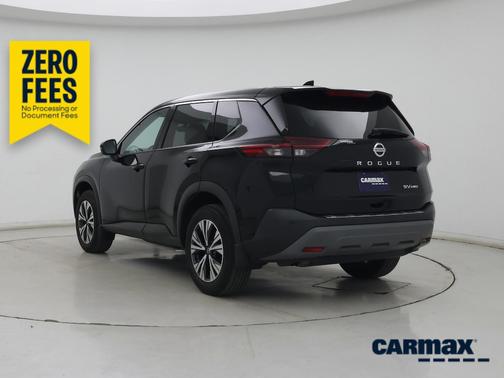 Black 2021 Nissan Rogue SV