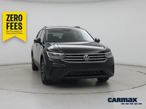 Black 2023 Volkswagen Tiguan S