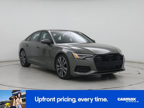 Gray 2023 Audi A6 Premium Plus