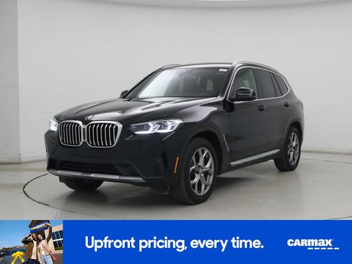 Black 2022 BMW X3 XDrive30i