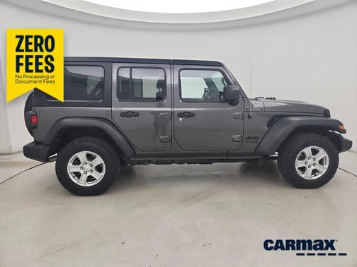Gray 2022 Jeep Wrangler Unlimited Sport S
