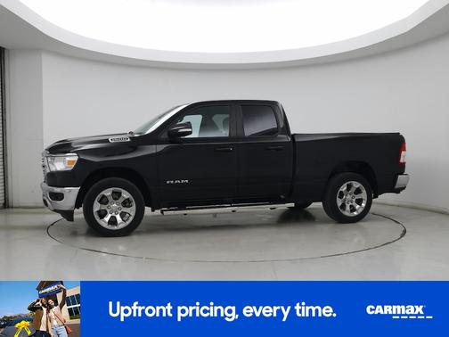 Black 2022 RAM 1500 Bighorn