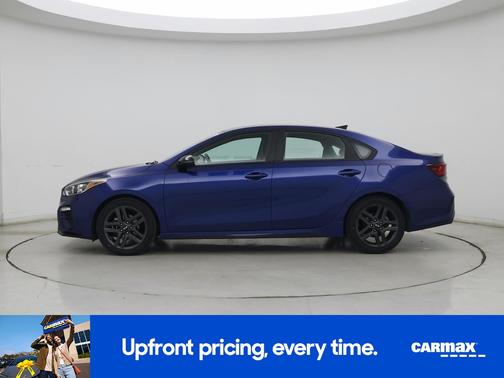 Blue 2021 Kia Forte GT-Line