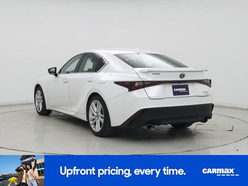 White 2021 Lexus IS 300