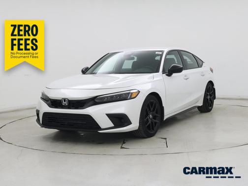 White 2024 Honda Civic Sport