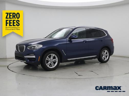 Blue 2021 BMW X3 XDrive30i