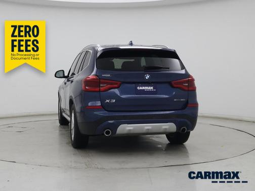 Blue 2021 BMW X3 XDrive30i