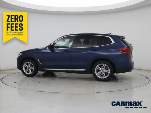 Blue 2021 BMW X3 XDrive30i