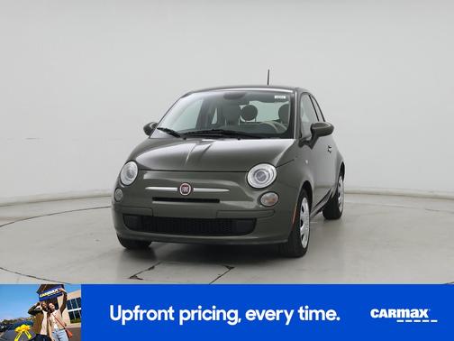 Green 2015 FIAT 500 Pop