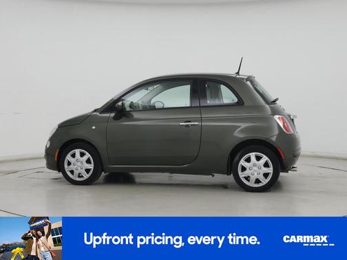 Green 2015 FIAT 500 Pop