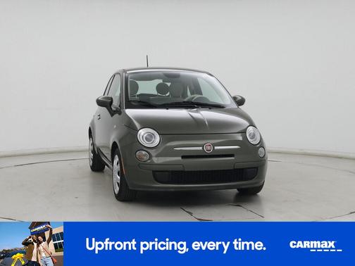 Green 2015 FIAT 500 Pop