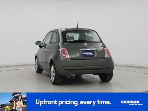 Green 2015 FIAT 500 Pop