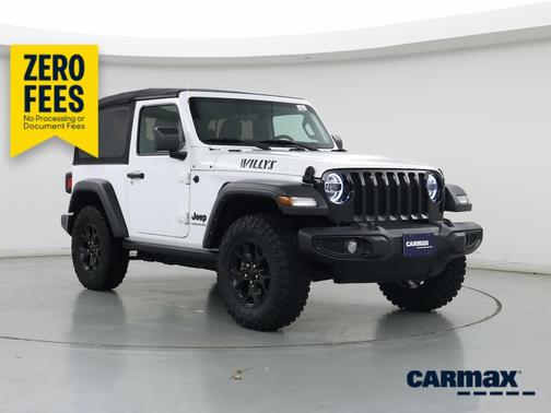 White 2022 Jeep Wrangler Willy's