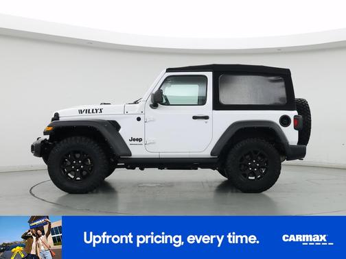 White 2022 Jeep Wrangler Willy's