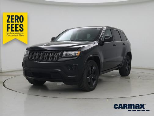 Black 2015 Jeep Grand Cherokee Altitude