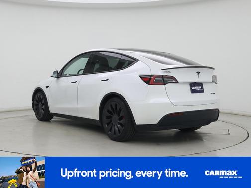 White 2020 Tesla Model Y Performance