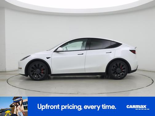 White 2020 Tesla Model Y Performance