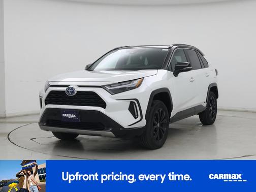White 2024 Toyota RAV4 Hybrid XSE