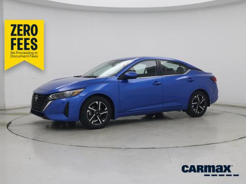 Blue 2024 Nissan Sentra SV