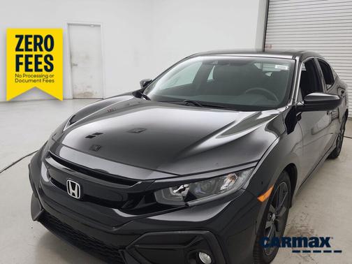 Black 2021 Honda Civic EX