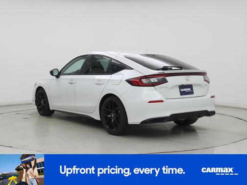 White 2022 Honda Civic Sport