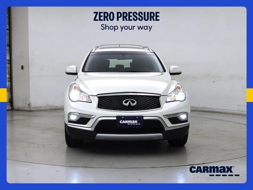 White 2017 INFINITI QX50