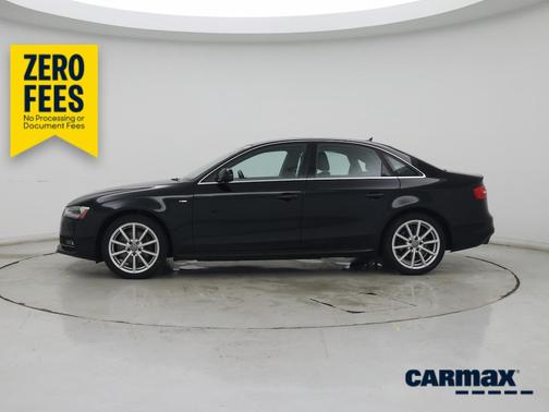 Black 2015 Audi A4 Premium