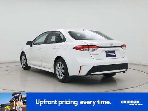 White 2022 Toyota Corolla LE