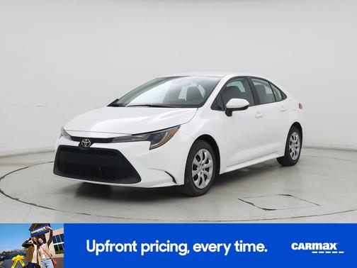 White 2022 Toyota Corolla LE