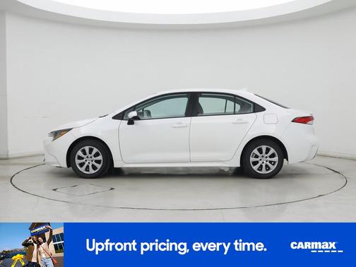 White 2022 Toyota Corolla LE