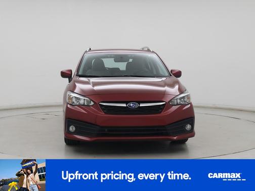 Red 2020 Subaru Impreza Premium